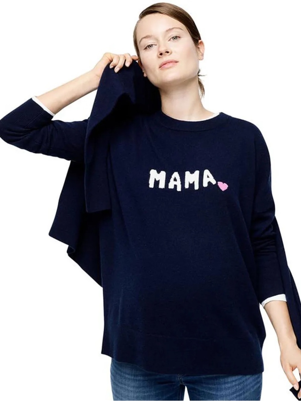 Hatch x J. Crew Mama Cashmere Sweater